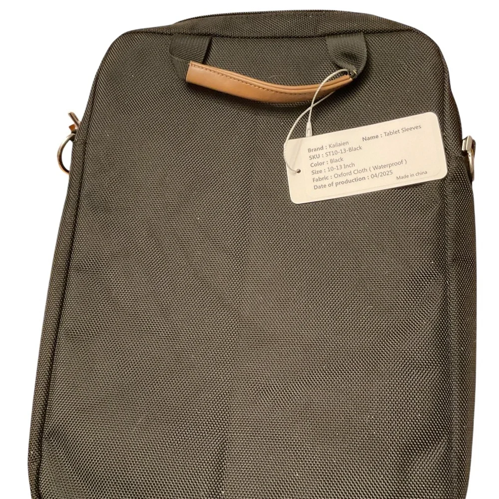 Black Kailaien Tablet Bag NWT